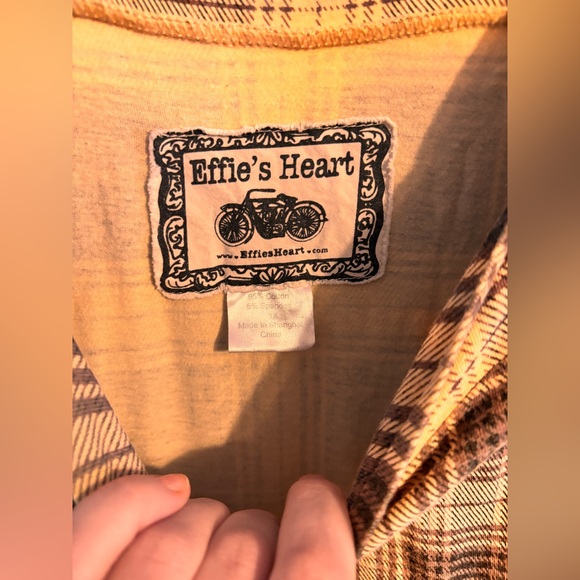 Effie's Heart Plaid Tank Dress in Gray and Cream - Picture 2 of 6